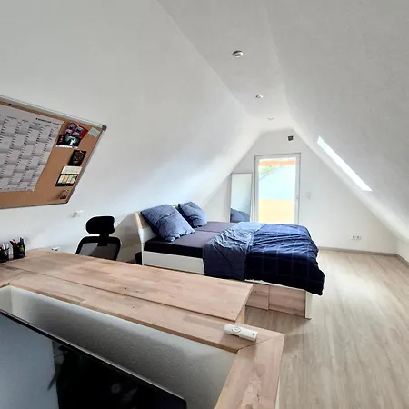 Appartement Gemuetliche Offene Loftwohnung Naehe Messe Karlsruhe *